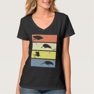 Camiseta Pescador Gráfico Retro Pescador Pescador Carpa de 
