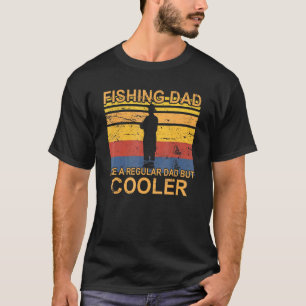 Camiseta Pescador Hombre Pescador Pesca Retro Padre Pescado