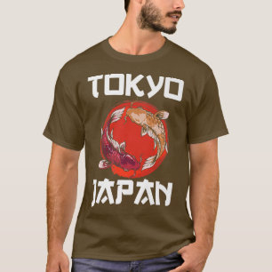 Camiseta Pescador japonés de carga Koi Lover Tokyo Ja