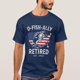 Camiseta Pescador Jubilación de Hombres O-Pescador-Almente 