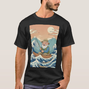 Camiseta Pescador Kawaii