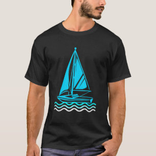 Camiseta Pescador Navegando Embarcación Pesca Navegación Ca
