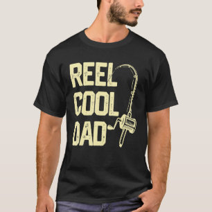 Camiseta Pescador Papá Genial Pesca Día del Padre Carrete G
