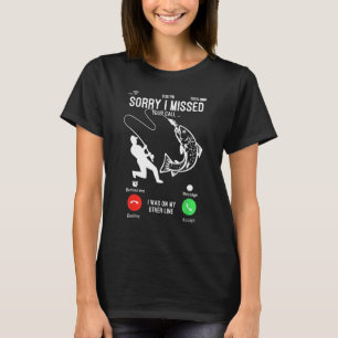 Camiseta Pescador Papá Hombres Carrete Genial Pez Lubina P