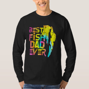 Camiseta Pescador Papá Mejor Padre Hombre De Pescado
