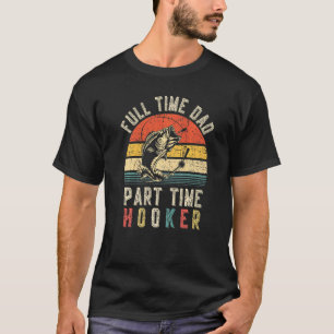 Camiseta Pescador Papá Para Carrete De Pescar Pez Genial Re