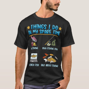 Camiseta Pescador Pescador Pescador Rod Gracioso regalo Bá