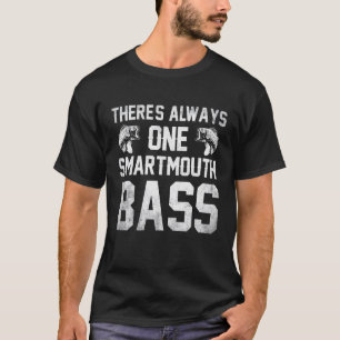 Camiseta Pescador Pescando Siempre hay una lubina bocazas