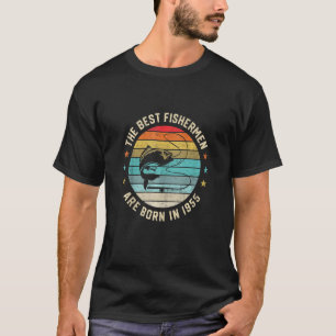 Camiseta Pescador Pesquero De 65 Años De Edad 65 Cumpleaños