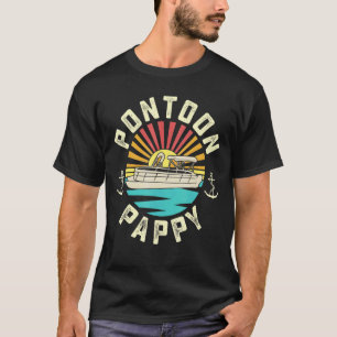 Camiseta Pescador Pontoon Pappy Sunset