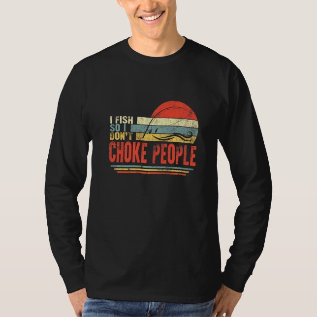 Camiseta Pescador Que Pescado, Así Que No Ahogen A La Gente (Anverso)