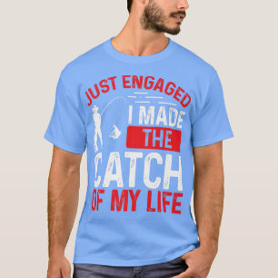 Camiseta Pescador recién involucrado hice la captura de mi 