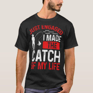 Camiseta Pescador recién involucrado hice la captura de mi