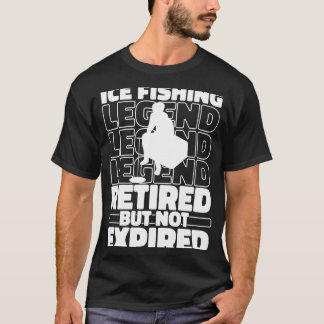 Camiseta Pescador Retiree Pesca de hielo