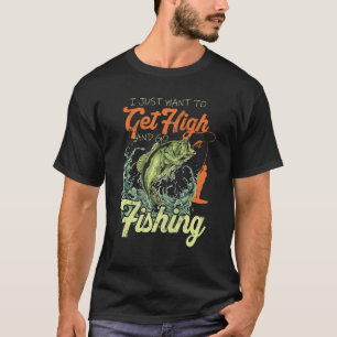 Camiseta Pescador Solo Quiero Emborracharme Y Ir A Pescar