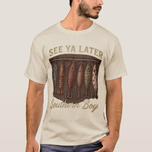 Camiseta Pescador Sureño Rústico Cazador