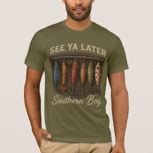 Camiseta Pescador Sureño Rústico Cazador