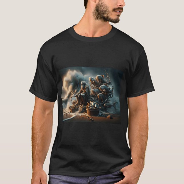 Camiseta Pescador viejo (Anverso)