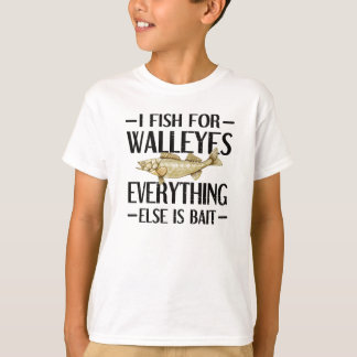 Camiseta Pescador Walleye Pescador Angler Walleye