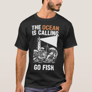 Camiseta Pescadores Afortunados de Pesca Divertida