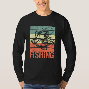 Camiseta Pescadores Angler De Vintage De Pescado