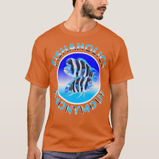 Camiseta Pescadores Anonymous Aquarium Fish Frontosa Cichl