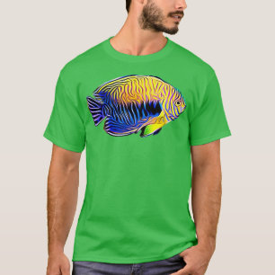 Camiseta Pescadores de aleta de mar de agua salada acuario 