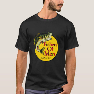 Camiseta Pescadores de Hombres Cristiano Mateo 4-19 Biblia