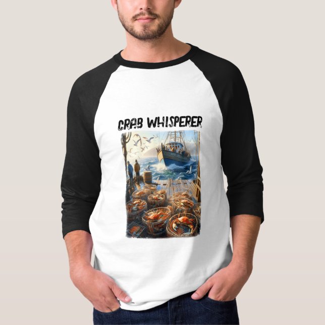 Camiseta Pescadores de la cosecha de Crepúsculo que recogen (Anverso)