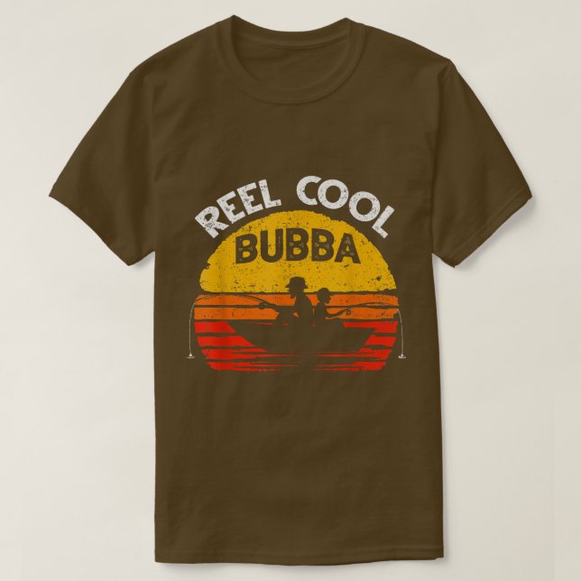 Camiseta Pescadores de pescado Bubba de la Guay de los Reel (Diseño del anverso)