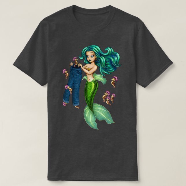 Camiseta Pescadores de sirena (Diseño del anverso)