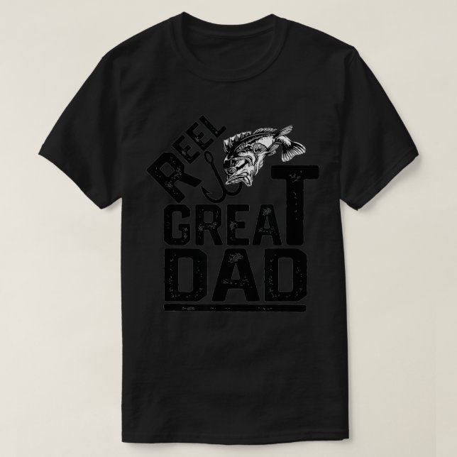 Camiseta Pescadores del Día del Padre Gracioso (Diseño del anverso)