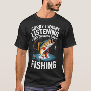 Camiseta Pescadores Divertidos Amante De La Pesca Hobby Lag