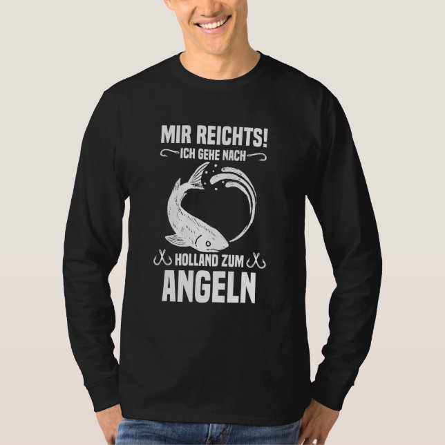 Camiseta Pescadores Holanda Accesorios de pesca Holanda Fi  (Anverso)