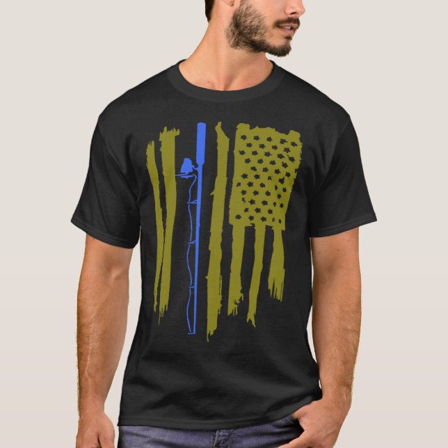 Camiseta Pescadores Pesca Anzuelo Deporte  8 (Anverso)