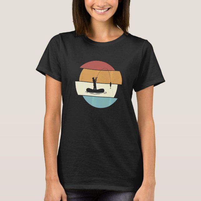 Camiseta Pescadores Retro Angler Vintage (Anverso)