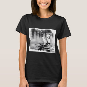 Camiseta Pescadores, Trucha Arcoíris, Diseño de Pesca, Clás