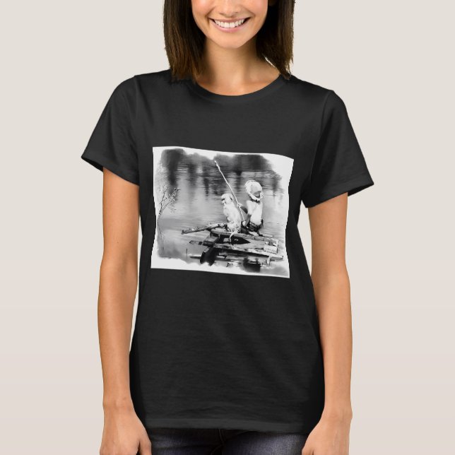 Camiseta Pescadores, Trucha Arcoíris, Diseño de Pesca, Clás (Anverso)