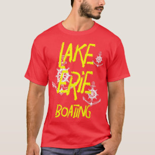 Camiseta Pescadores Y Amantes De La Pesca En El Lago Erie D