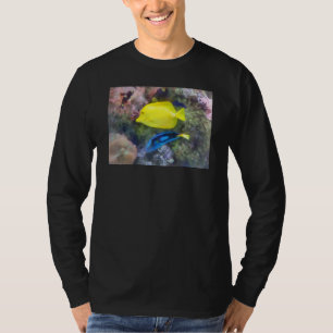 Camiseta Pescados amarillos y azules de Tang