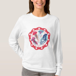 Camiseta Pescados coloridos de gelatina