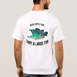 Camiseta Pescados con actitud del artista Mike Quinn