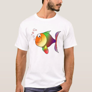 Camiseta Pescados de arco iris