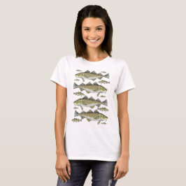 Camiseta Pescados de bacalao