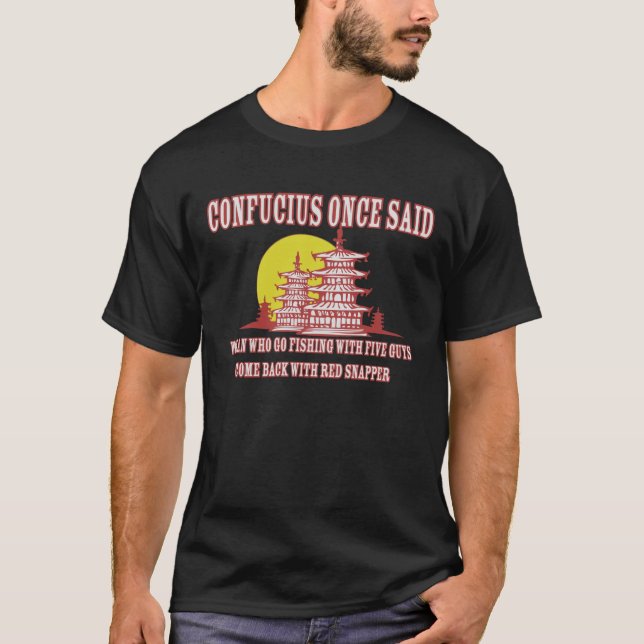 CAMISETA PESCADOS DE CONFUCIO (Anverso)
