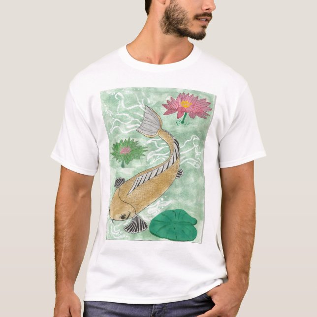 Camiseta Pescados de Koi (Anverso)