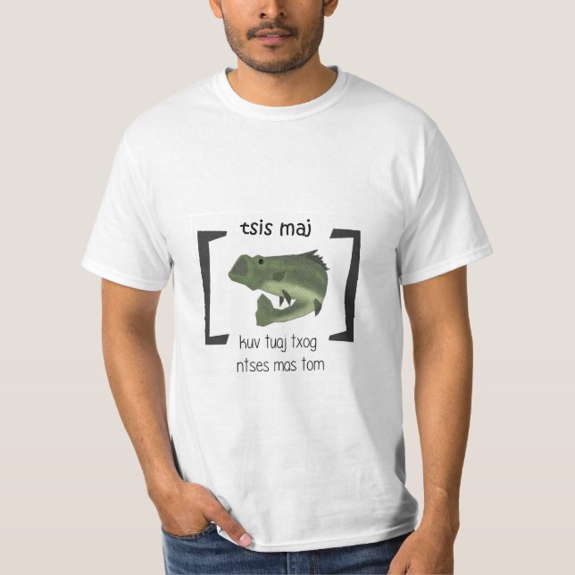 Camiseta pescados del hmong (Anverso)