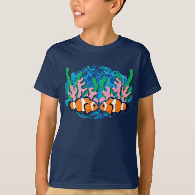 Camiseta Pescados del payaso (Anverso)