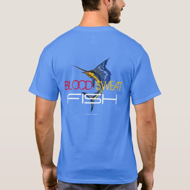 CAMISETA PESCADOS DEL SUDOR DE LA SANGRE (Reverso)
