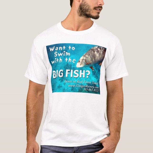 Camiseta Pescados grandes (Anverso)